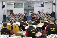 Banda Municipal de Itapiranga faz apresentação na Câmara