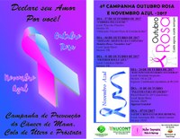 Campanha Outubro Rosa - Novembro Azul - Participe!!!
